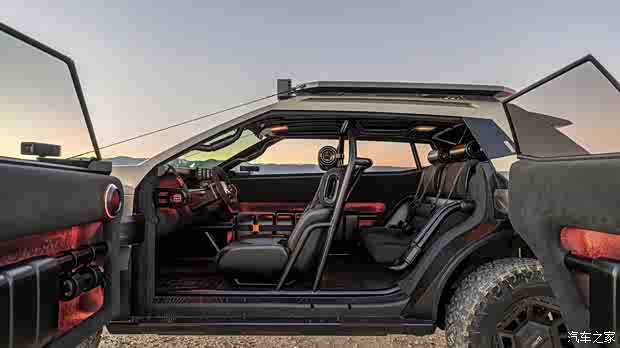 2025洛杉矶车展:现代Crater概念车发布 外观机甲风/内饰超硬核