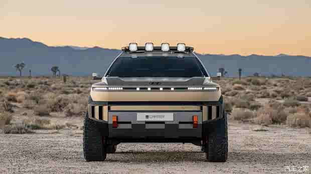 2025洛杉矶车展:现代Crater概念车发布 外观机甲风/内饰超硬核