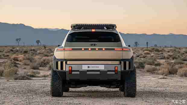 2025洛杉矶车展:现代Crater概念车发布 外观机甲风/内饰超硬核