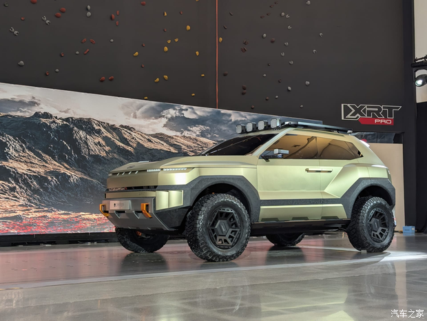 2025洛杉矶车展：现代Crater概念车发布 外观机甲风/内饰超硬核