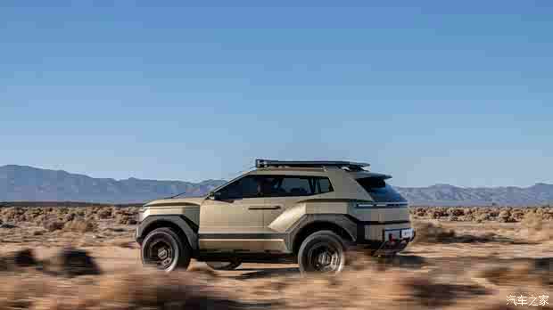 2025洛杉矶车展:现代Crater概念车发布 外观机甲风/内饰超硬核